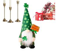 Nevalerra Christmas Doll Green Cute Home Decoration, Gnomes and Tomte Decorations and Desk Figurines - for Desk Table Shelf Tray Tiered Bedroom Living Room Office