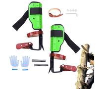 Nevalerra Climbing Tip, Adjustable Tree Climbing Tools This increases from a rust protection, comfortable and safe to wear, multifunctional outdoor equipment for