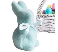 Nevalerra Easter Moss Bunny: Moss Covered Rabbit Soft Craft Material Sturdy and Eco-Friendly Base Design | Natural Looking Home Decor for Celebration