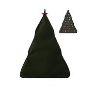 Nevalerra Fabric Countdown Calendar,Tree Shaped Christmas Bag | Reusable Christmas Countdown Bags With 24 Pockets,For Chocolate Toys Small Objects Door