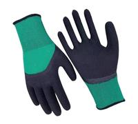 Nevalerra Garden Gloves for Women - Protect Hands from Thorns and Cuts, Puncture Resistant Pink Finish, Waterproof Rubber Palm and Breathable Back | High Density Latex Coating for Weeding & Pruning