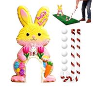 Nevalerra Golf Game Set for Easter - Portable Indoor Activities | Golf Course with Balls and for Parties and Family Meetings in the Home, Living Room, Bedroom and