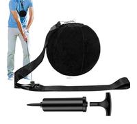 Nevalerra Golf Trainer Ball - Inflatable Training Ball | Lightweight Swing Trainer for Young Adult Golfers Includes a Special Mini Air Pump for Quick Adjustment The L Rule