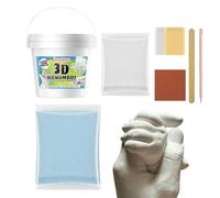 Nevalerra Hand Cast Set for Couples - Complete Set for 3D Plaster Cast, High-Quality Alginate & Modelling Plaster, Detailed Reproduction | Romantic Gift for Wedding, Anniversary & Valentine's Day