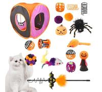 Nevalerra Kitten Starter Kit Bundle - 10 Piece Accessory Set, Soft Fleece Care Blanket, Interactive Toy, Clean Touch Ink Pad with Feeding Bowls