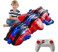 Nevalerra Remote Control Race Car - 2.4GHz Fast RC Vehicle, 360 Rotating Drift Stunt Toy With Bright Illumination | Durable Rechargeable Car For Boys Girls Outdoor Play, Learning, Racing