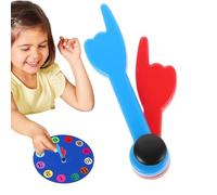 Nevalerra Replacement Clock Hands - 4x3cm Red Blue Black Pointer Parts, Educational Board Game Tool, Boys Girls Youth Skill Building Family | Parent Bonding Friends Teens Enlightenment Learning