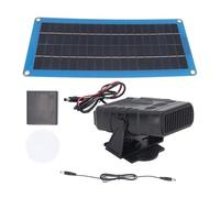 NEVALERRA Solar Panel Solar Cato, External Silicon Solar Panel and P-30W Auto-Solar Panel Charger with Heating Disc, P
