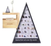 Nevalerra Stones and Minerals for Children, Stone and Mineral Collection, 36 Part Learning Collection - Gem & Identification Book Display - Rock Collection and Miner