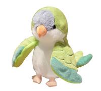 Nevalerra Stuffed Parrot Puppet - 7.87in PP Cotton Material, Soft Skin-Friendly Washable, Colorful Bird Shaped Realistic Design Performance Drama | Children Learning Development Pretend Adventure