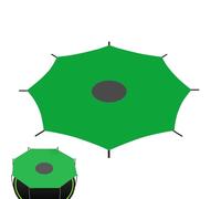 Nevalerra Trampoline Sunshade,Waterproof Foldable Tear Resistant All-season | Sun Protection Trampoline Sunshade Cover,for Outdoor Sports Patio Backyard Balcony Lawn Grassland Porch