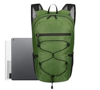Nevalerra Travel Daily Backpack - Robust City Zackpack | Practical University Backpack | Daily Companions with Padded Straps and Well Thought Between Inside, Design Without Indoors, Army
