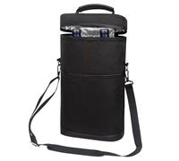 Nevalerra Water Bottle Carrier, Wine Bottle Carrier Take Drinks and Snacks with Our Bottle Bags Cooler Carrier - Portable Wine Travel Carrier, Protective Carry Bag for Restaurant Parties