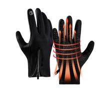 Nevalerra Waterproof Cycling Gloves - Warm Gloves for Touchscreen, Windproof Grips for Cycling, Skiing, Hiking, Camping Commuting Winter