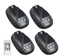 Nevalerra Wireless Cab Lights - Pack Of 4 Smart Lights, Waterproof LED Lighting Accessories | Rechargeable Cab Light Set For Motorcycle, Trailer, Vehicles, Night Visibility