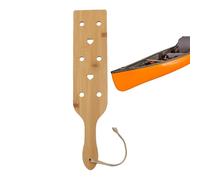 Nevalerra Wooden Paddle - Heavy Duty Paddle for Canoe and Kayaking, Lightweight Solid Wood Frame, Ergonomic Handle | Smooth Rowing Performance for Outdoor Recreational Travel Use
