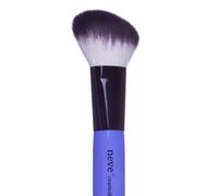 Neve Cosmetics Soft Angled Contour Brush for Sculpting Facial Volumes | "Blue Contour"