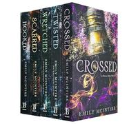 Never After Series Books 1 -5 Collection Set by Emily McIntire (Hooked, Scarred, Wretched, Twisted & Crossed)