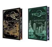 Never After Series by Emily McIntire 2 Books Collector's Edition Set (Scarred & Wretched) (Sprayed Edges)