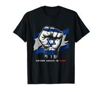 Never Again is Now - Support for Jews and Israel T-Shirt