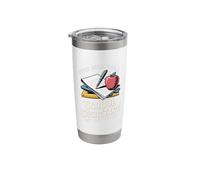 Never Argue Front Office Teacher Admin School Secretary Stainless Steel Insulated Tumbler