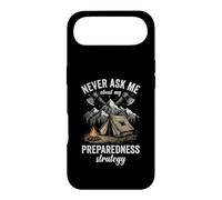 Never Ask Me About My Preparedness Strategy Prepper Case for iPhone Air
