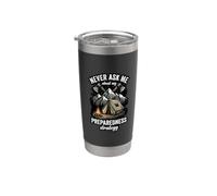 Never Ask Me About My Preparedness Strategy Prepper Stainless Steel Insulated Tumbler