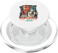 Never Bark Alone Dog Pack Pop Art Canine Lovers PopSockets PopGrip for MagSafe
