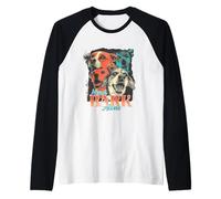 Never Bark Alone Dog Pack Pop Art Canine Lovers Raglan Baseball Tee