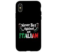 Never Bet Against An Italian Boxing Spirit Case for iPhone X/XS