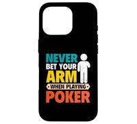 Never Bet Your Arm - Arm Amputee Case for iPhone 16 Pro