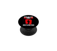 Never Bet Your Foot When Playing Poker Amputee Funny PopSockets Adhesive PopGrip
