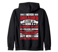 Never Dreamed Daughter In Law Of Awesome Mother In Law Gifts Zip Hoodie