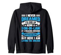 Never Dreamed Son In Law Of Awesome Mother In Law Gifts Zip Hoodie