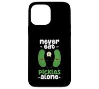Never Eat Pickles Alone Cucumbers Cucumber Vegetables Pickle Case for iPhone 13 Pro Max
