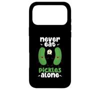 Never Eat Pickles Alone Cucumbers Cucumber Vegetables Pickle Case for iPhone 17 Pro Max