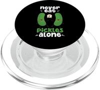Never Eat Pickles Alone Cucumbers Cucumber Vegetables Pickle PopSockets PopGrip for MagSafe