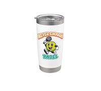 Never Enough Padel Funny Padel Pun Player Stainless Steel Insulated Tumbler