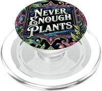 Never Enough Plants | Botanical Gardener Vintage Floral PopSockets PopGrip for MagSafe