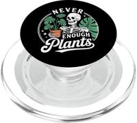 Never Enough Plants Skeleton Monstera Houseplant Lover PopSockets PopGrip for MagSafe