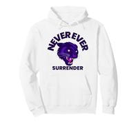 Never Ever Surrender (Do Not Give Up Statement) Pullover Hoodie