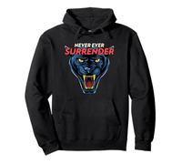 Never Ever Surrender (Do Not Give Up Statement) Pullover Hoodie