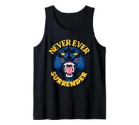 Never Ever Surrender (Power Statement & Panther Graphic) Tank Top