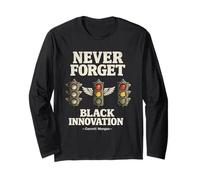 Never Forget Black Innovation Traffic Signal Black History Long Sleeve T-Shirt