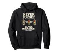 Never Forget Black Innovation Traffic Signal Black History Pullover Hoodie