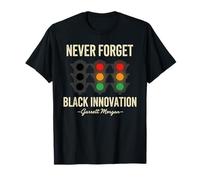 Never Forget Black Innovation Traffic Signal Black History T-Shirt