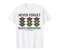 Never Forget Black Innovation Traffic Signal Black History T-Shirt
