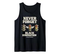 Never Forget Black Innovation Traffic Signal Black History Tank Top