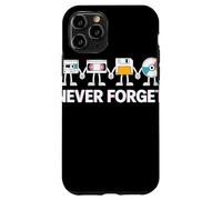 Never Forget Cassette VHS Floppy CD Pals Retro Tech Case for iPhone 11 Pro