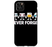 Never Forget Cassette VHS Floppy CD Pals Retro Tech Case for iPhone 11 Pro Max